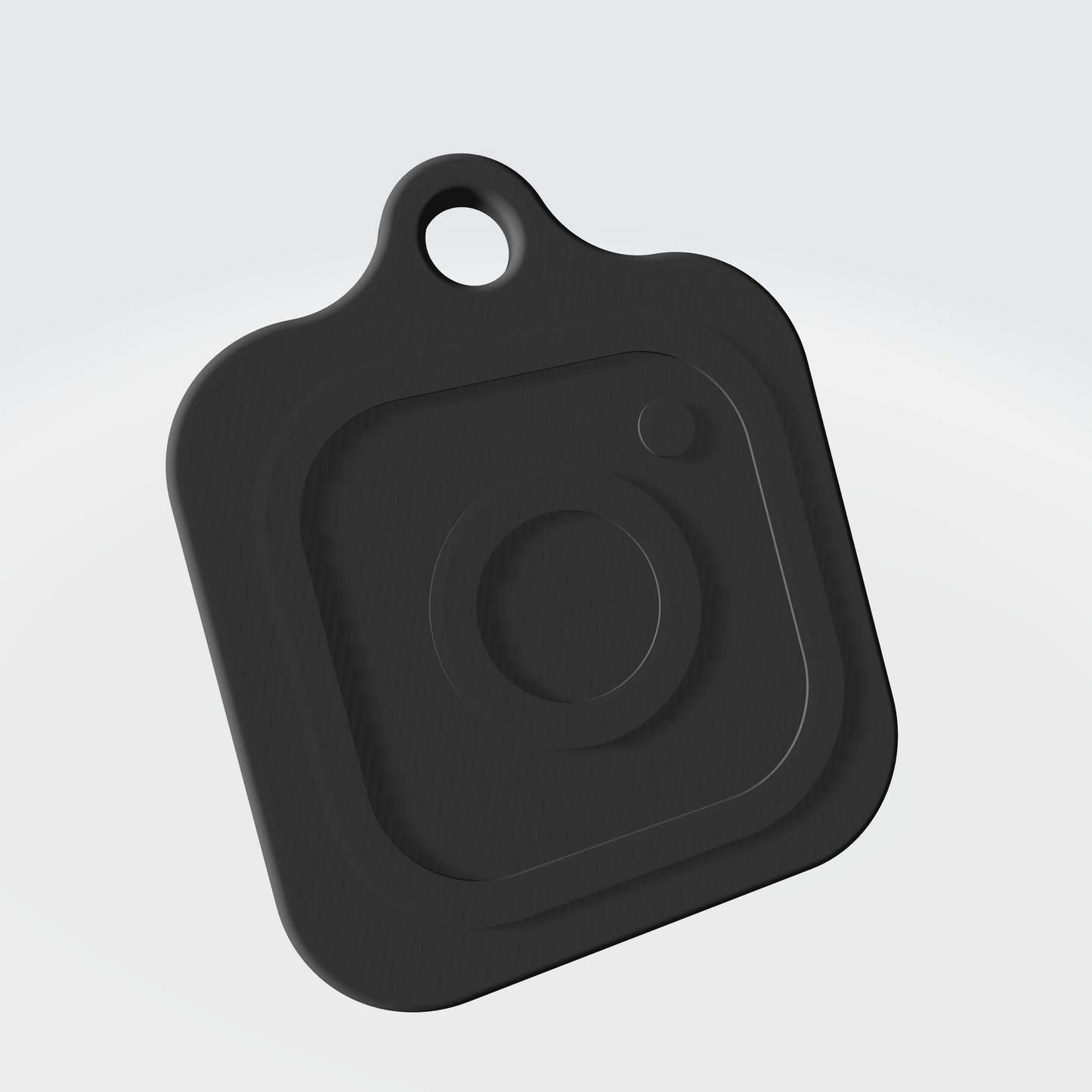 Basic Social Keychain