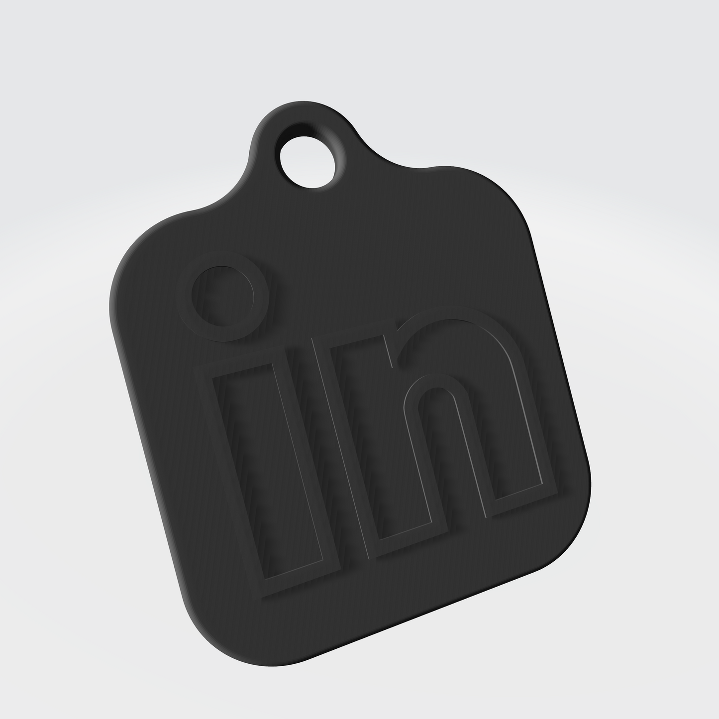Basic Social Keychain