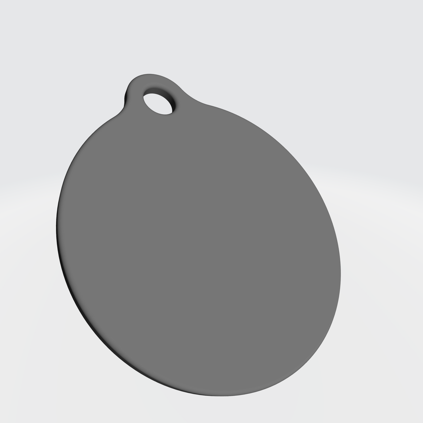 Custom Keychain Round Base