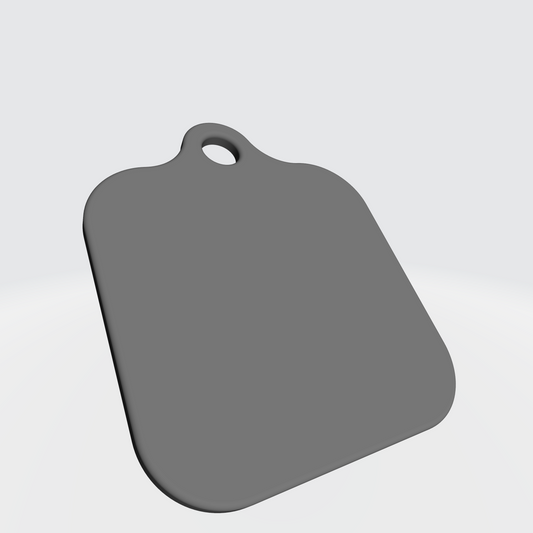 Custom Keychain Square Base